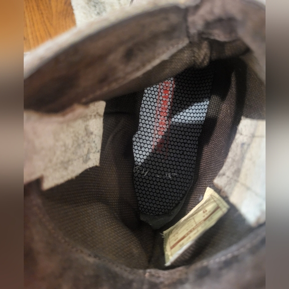 Roper Cowboy Boots In Crackled Cream White - Picture 8 of 9